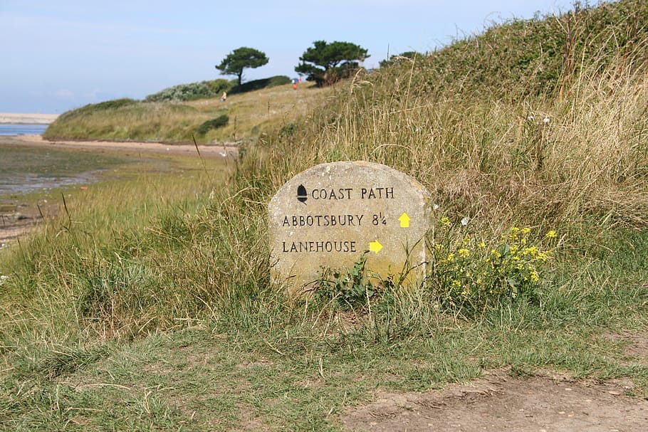 england, weymouth, jalan setapak, bagaimana menuju ke sini
