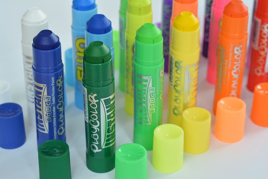 barvy, malovat, lepit, dítě, barva hůl, malování, barevný, playcolor, zdravotnictví a lékařství, lékařský test, zkumavka
