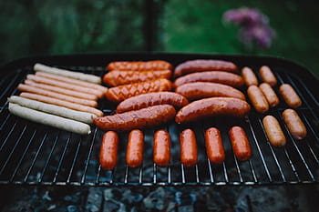グリル、 ソーセージ、 食品、 キルバサ、 バーベキュー、 調理、 火、 炎、 豚肉、 バーベキューグリル、 火-自然現象