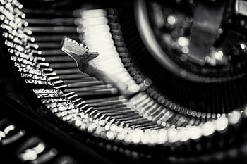 skrivemaskine, typer, skrive, type, antik, forfatter, gammel, retro, journalist, maskine, kontor