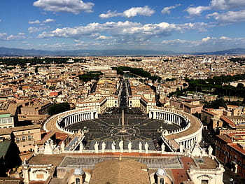 santo, Peter, piazza, Città del Vaticano, Vaticano, Roma, cattolico, architettura, Italia, viaggio, Europa