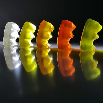 gummibärchen, gummi bears, bear, fruit jelly, haribo, background image