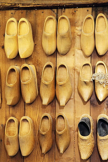 Clog, Clogs, Craft, Dutch, Footwear, handmade, holland, netherlands, pattern, row, shoe