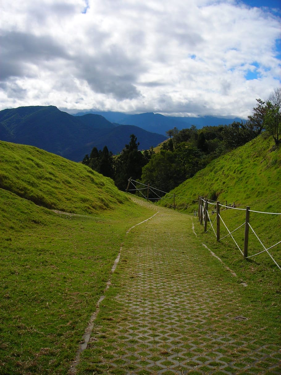 qingqingcaoyuan, malý kopec, baiyun, hory