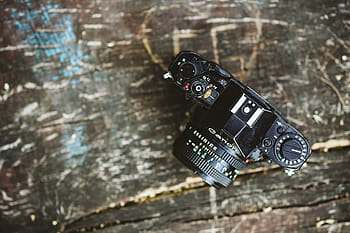 古いビンテージカメラ、 古い、 ビンテージ、 カメラ、 キヤノン、 写真、 写真家、 趣味、 カメラ-写真機器、 昔ながらのレトロなスタイル、 木材-材料