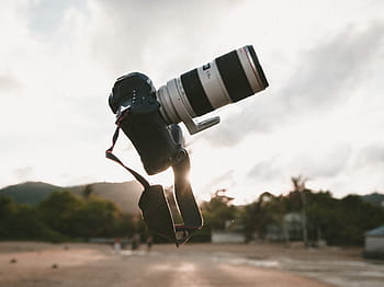focus photo, black, silver dslr camera, camera, lens, accessory, photography, outdoor, nature, camera - Photographic Equipment, technology