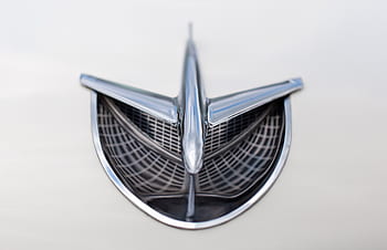 vintage, car, hood, ornament, chrome, shiny, automotive, automobile, transportation, retro, metal