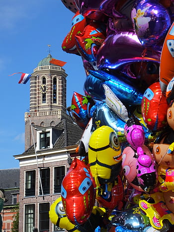 zwolle, peperbus, party, air ballon, balloons