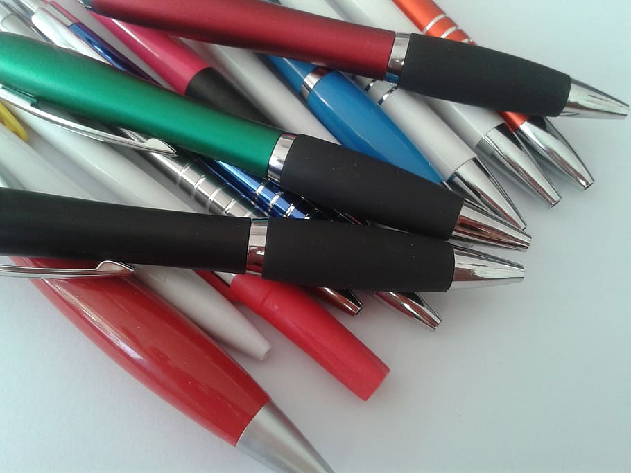 pens, colors, to write, take notes, school, lessons, notes