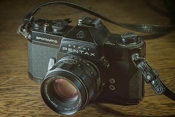 Fotoaparát, objektiv, dslr, fotografování, Černá