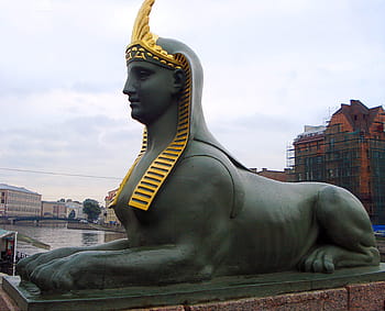 russia, St Petersburg Russia, peter bridges, sphinx, egyptian bridge, showplace, architecture, history, bridge, quay, river