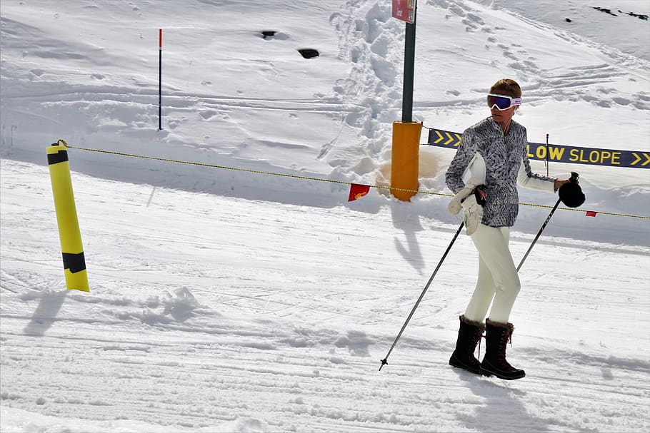 雪、 冬、 スポーツ、 美しさ、 女性、 アルプス山脈、 ツェルマット、 スタイル、 氷、 活動的、 冒険
