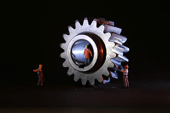写真、 人、 灰色、 ボルトのおもちゃ、 機械工学、 ギア、 ミニチュアフィギュア、 錠前屋、 職人、 thw、 金属