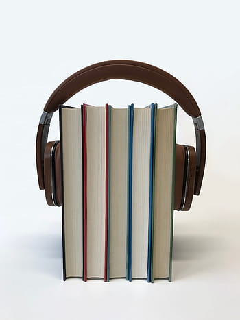 sluchátka, audio kniha, technologie, multimédia, literatura, číst, poslouchat, moderní, knih, knihovna