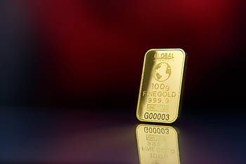 100 grammi, bene, etichetta oro 999,9, oro, etichetta, design, oncia, brillante, riflessione, finanza, ricchezza