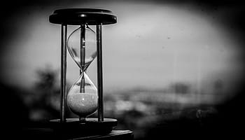 grå, skala billede, sand ur, gråtoner, Foto, tid, ur, timeglas, time, Tidsforløbet, antikvitetsur