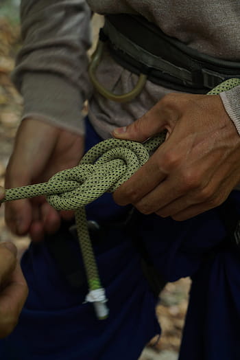 Mountaineering, Knot, Climb, Secure, security, rope, backup, bergsport, rock climbing, climber, climbing rope