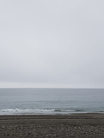 Landschaft, Strand, Meer, Hintergrund, Sand, Frieden, Wellen