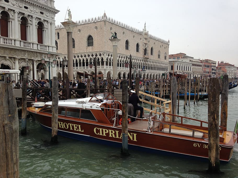 venice, channel, italy, gondolas, venice - Italy, gondola, canal, nautical Vessel, grand Canal - Venice, famous Place, veneto