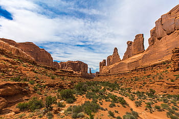 grand canyon, arizona, utah, arches, park avenue, stone, formation, red, geological, america, travel, rocks