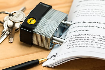 gray, black, yale padlock, white, book, binding contract, contract, secure, agreement, binding, legal