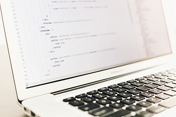 MacBook air, ukazující, programovací jazyk, laptop, jablko, klávesnice, technologie, mac, aplikace, software, Hardware
