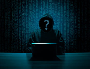 person, gray, hoodie, using, computer, inside, dark, room, hacker, silhouette, hack