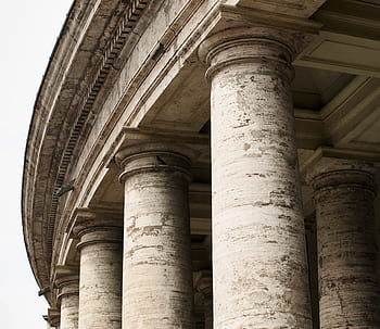 mramor, pilíře, starý, budova, struktura, mezník, architektura, sloupců, zvětralý, římský, vyšperkovaný