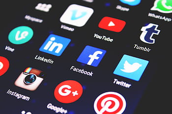 social, media apps icons, phone, Social media, apps, icons, technology, internet, computer Icon, communication, telephone