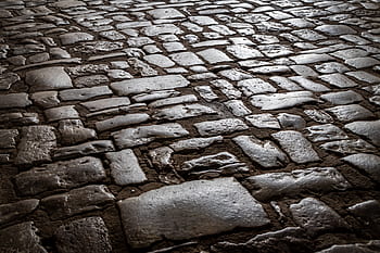パッチ、 石、 パターン、 バックグラウンド、 構造、 つや、 黒、白、 モノクローム、 テクスチャ、 玉石、 道路
