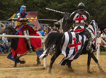 joust, klání, boj, rytíř, zbroj, středověký, kopí, koně, prát se, turnaj, bojovník