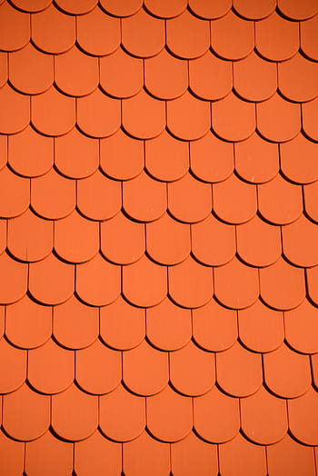 hnědé střešní tašky, střešní krytiny, dlaždice, Červené, zeď, cihlový, okno, oranžový