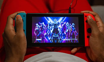 fortnite, video hra, nintendo, přepínač, hráč, gamepad, hrát si, utěšit, ovladač, mužský