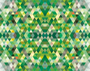 green, white, black, optical, illusion wallpaper, forest, abstract, geometry, background, triangle, design