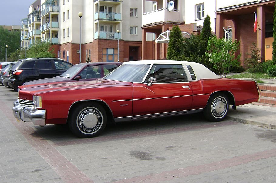 αυτοκίνητο, toronado, το κόκκινο, αυτο, oldsmobile