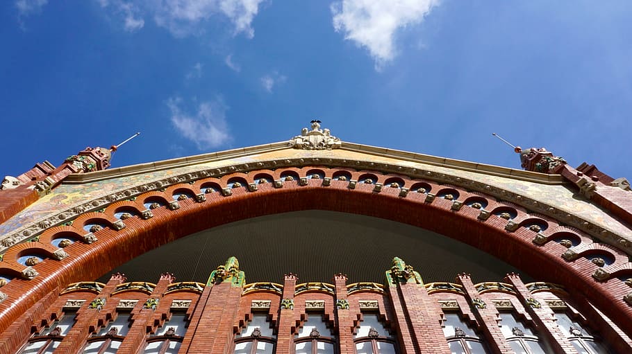 architecture, market, columbus market, 1917, spain, modernist architecture, tradition, famous Place, europe, history, church