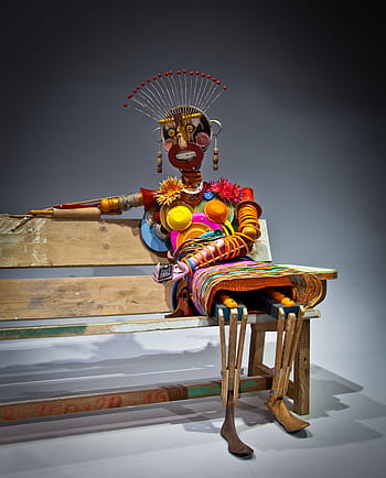 arte, arte Moderna, pop art moderna, donna, afro, figura, culture, Asia