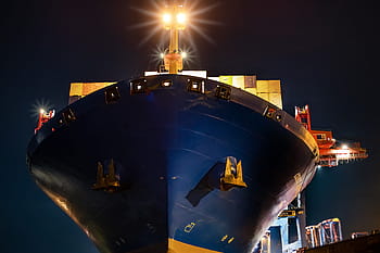 Hafen, Schiff, Containerschiff, Hamburg, Frachter, Versand, Seefahrt, maritim