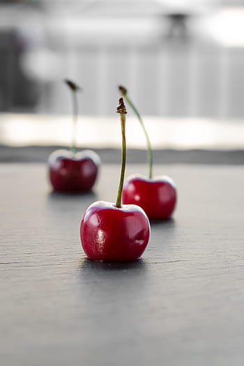 cheries, Červené, jídlo, svěžest, ovoce, zralý, třešeň, organický, Zdravé stravování, detail, vegetariánské jídlo