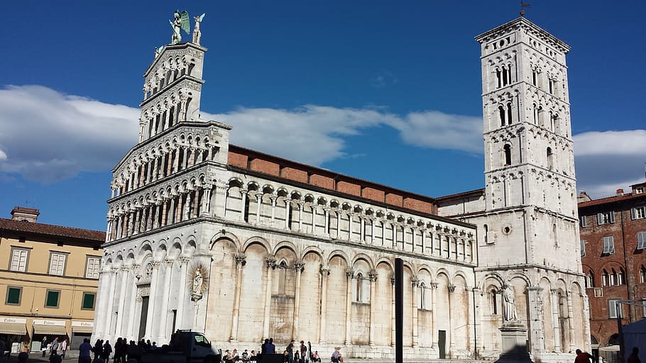 tuscany, duomo, lucca, italy, architecture, church, florence - Italy, europe, famous Place, italian Culture, town Square