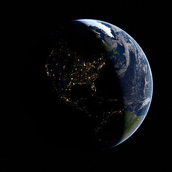 rotující zem, Země, planeta, prostor, kosmos, zeměkoule, astronomie, vesmírný, mraky, Věda, globální