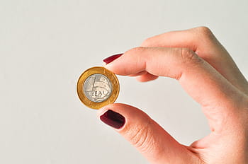 osoba, hospodářství, kulatá stříbrná a zlatá mince, peníze, měna, finance, nemovitý, brazilské měny, příjem, plat, Poznámka