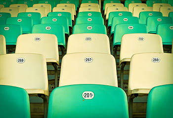architecture, sit, building, chairs, rows of seats, stadium, seat numbers, plastic, plastic seat, grandstand, viewers