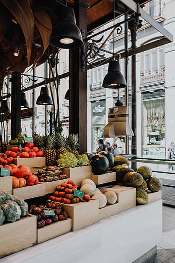 mercado de san miguel, Evropa, trh, jídlo, tapas, občerstvení, mercado, de, san, miguel, Madrid