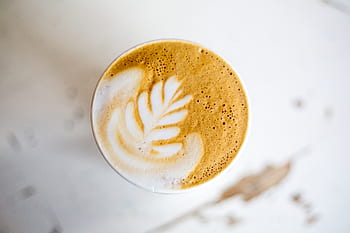 barista, latte macchiato, arte, caffè, caffè espresso, cappuccino, bevanda, latte, tazza, avvicinamento, caldo
