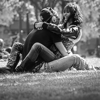 man, woman, hugging, couple, youth, in love, paris, park, young couple, emotion, romantic