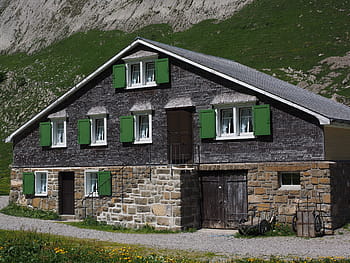 alpe, alm, meglisalp, bergdorf, domovů, alpské vesnice, appenzell, vnitřní, alpstein, destinace, kostel