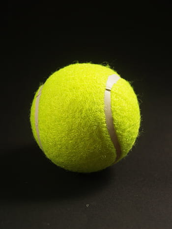 míč, raketa, bílý, žlutá, Pozadí, detailní, izolovaný, volný čas, chlupatý, Pohled, rekreační