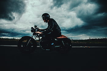 riding, motorbike, road, Man, on the road, people, bike, travel, motorcycle, men, biker