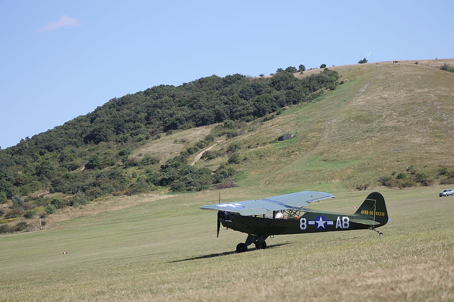Aircraft, Propeller, Propeller Plane, flugshow, aircraft, aerobatics, air show, m17, flight, landscape, grass, field